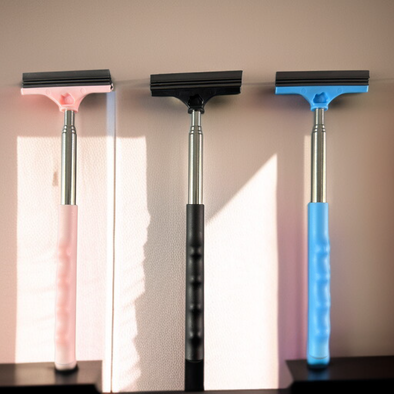 차량 후방 거울 및 창문 청소용 텔레스코픽 와이퍼 브러시