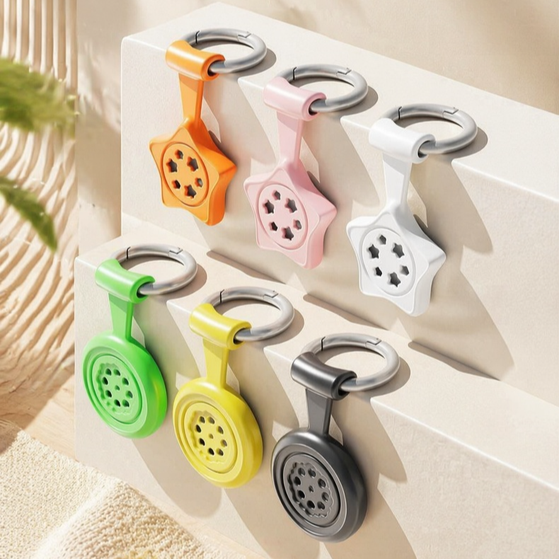 Summer indoor and outdoor mosquito repellent charm, lemongrass essential oil pendant, stroller carry