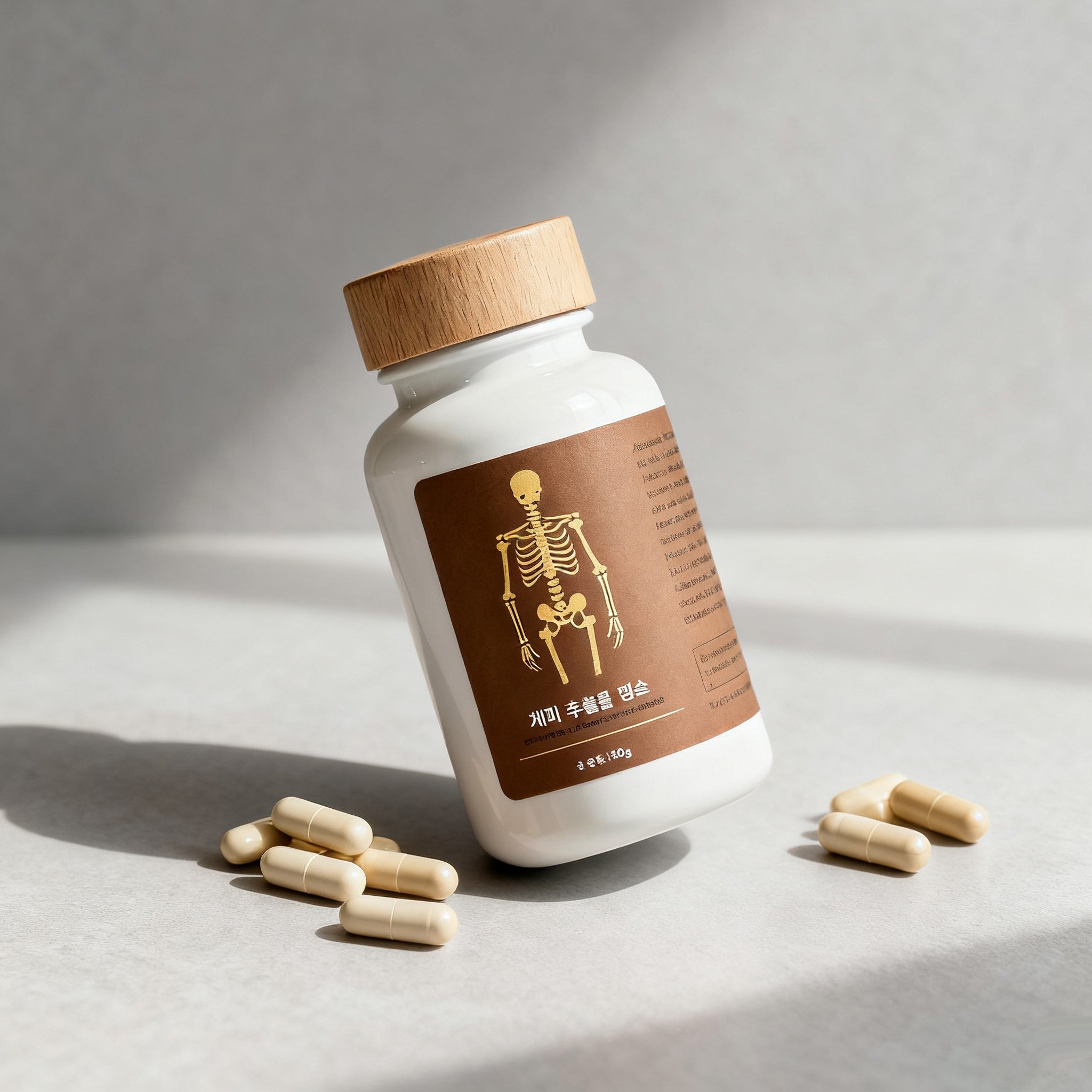 고품질 계피 추출물 캡슐 병