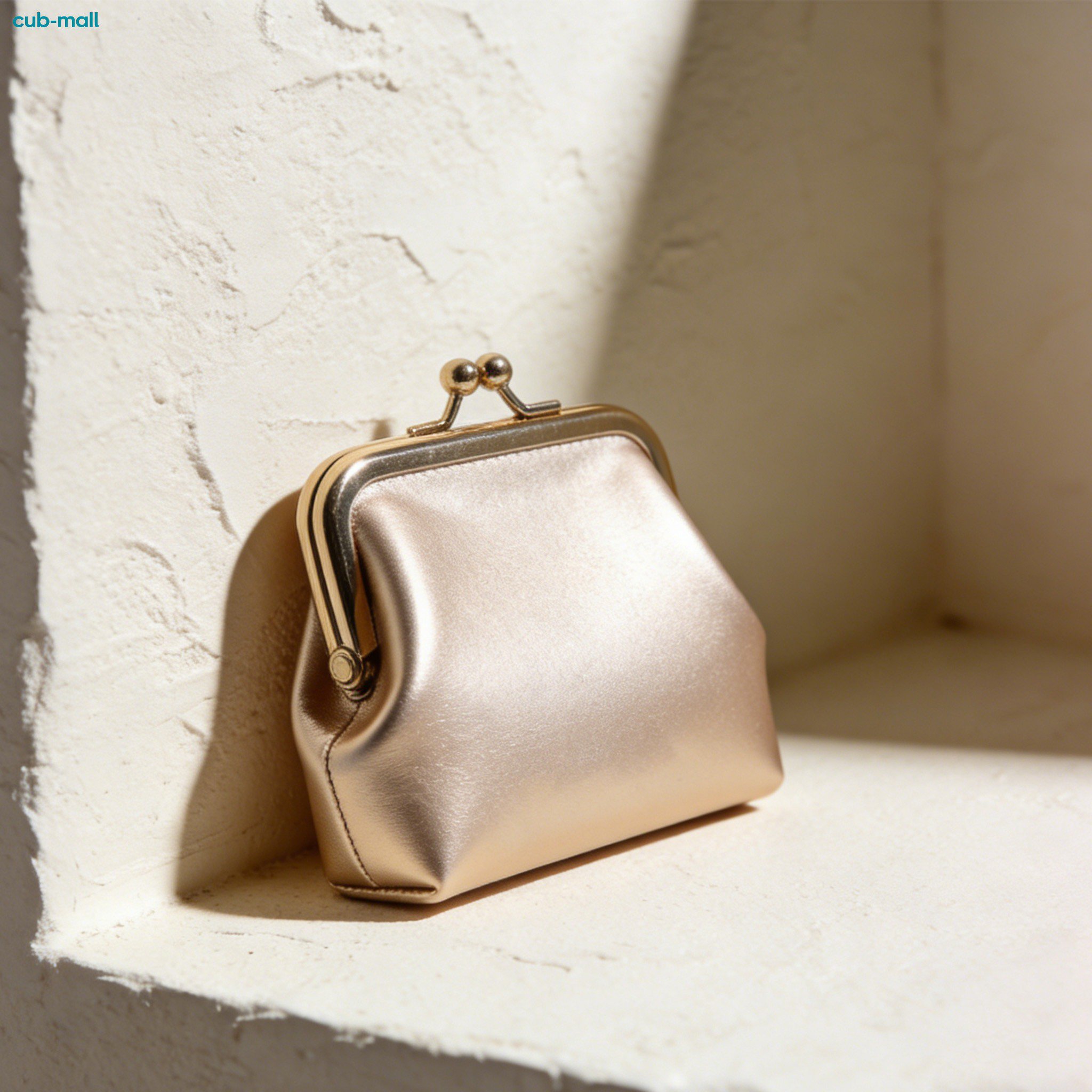 Mini wallet with card and cash slots