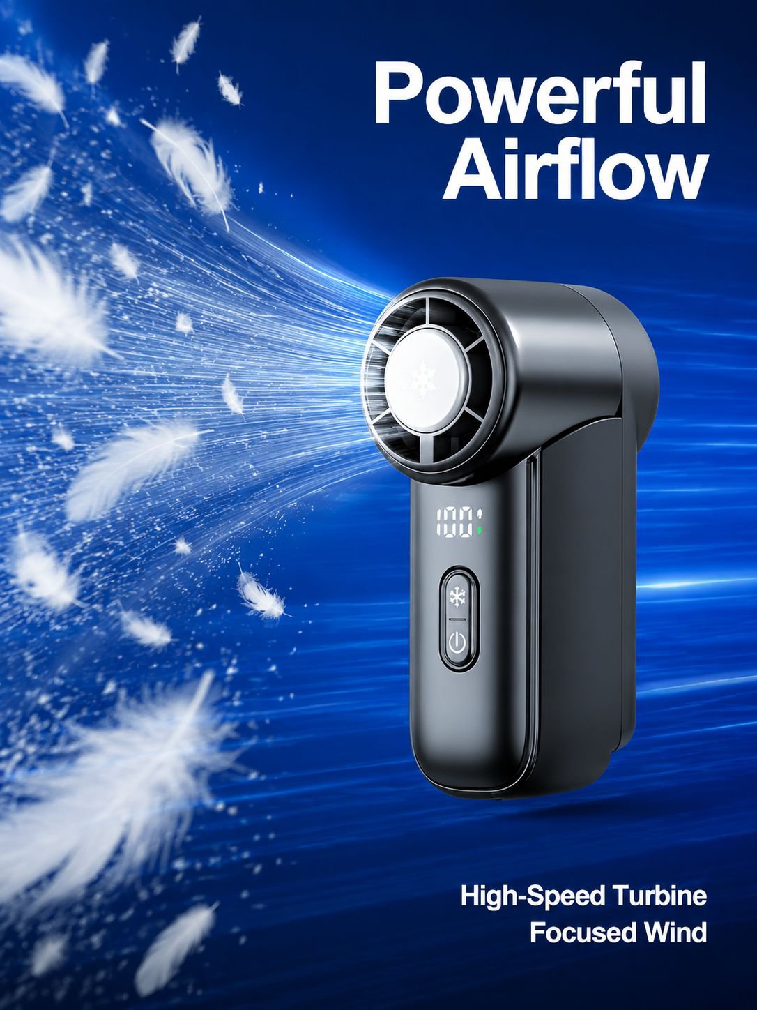 Outdoor Portable High-Speed Handheld Fan