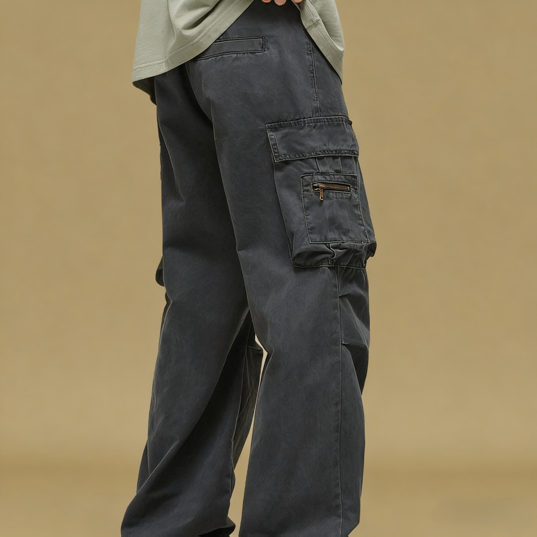 Herren Freizeithose im Retro-Stil