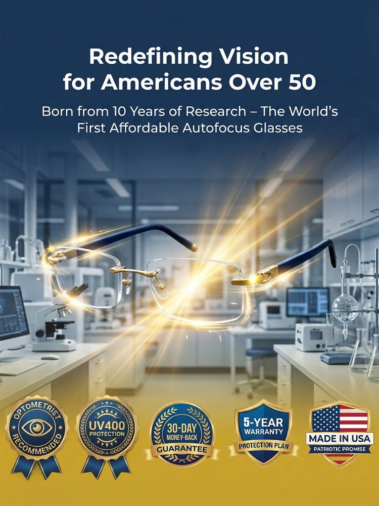 [One Pair Does It All & Restores Vision] Automatic Adjusting Reading Glasses