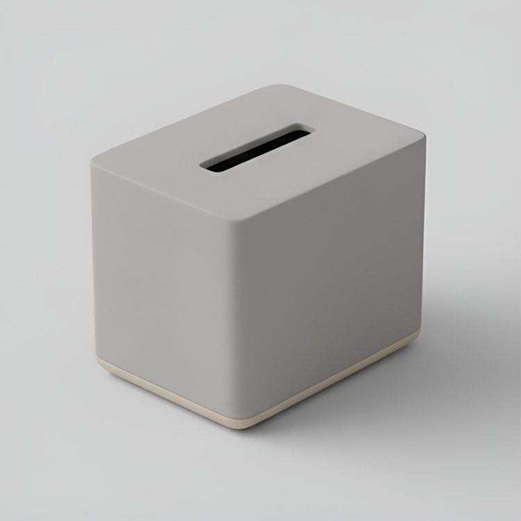 회색 미니멀 티슈 케이스 3팩 제품 이미지