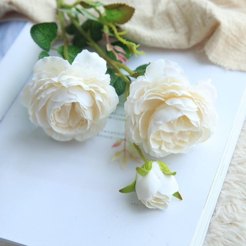 인조 장미 꽃 홈 데코
