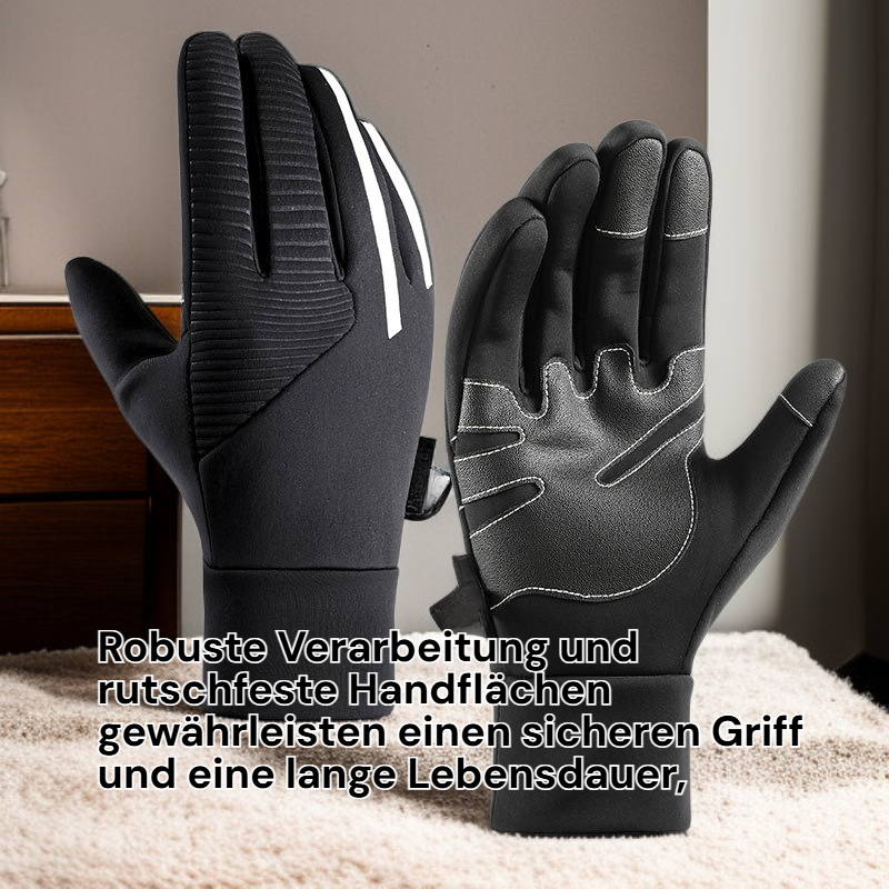 Herren Touchscreen-Handschuhe, wasserdicht und winddicht