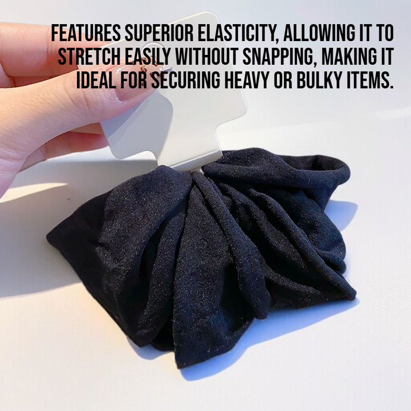 Durable rubber band with high elasticity and thickening