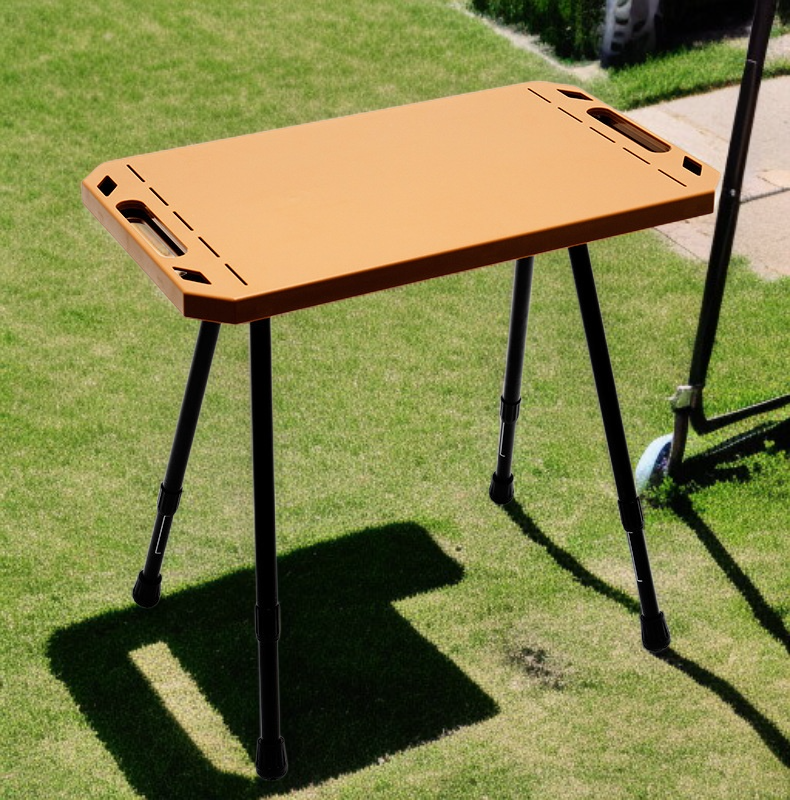 테이블을 접은 모습