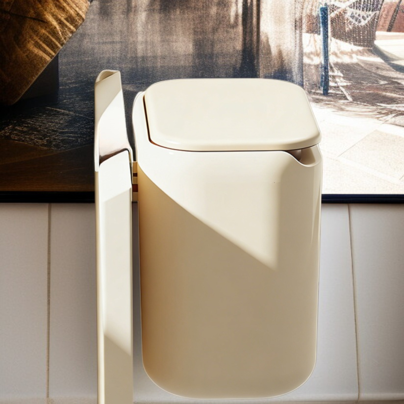 Einfache Montage des wandmontierten Mülleimers