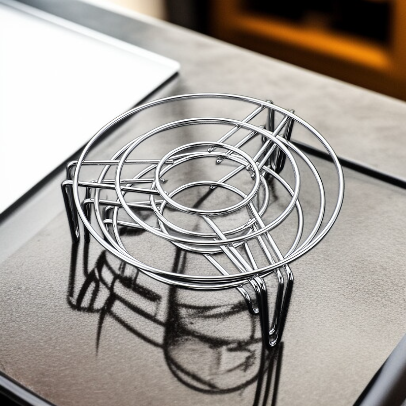 Edelstahl-Dampfgitter mit Füßen, wasserdicht & isoliert