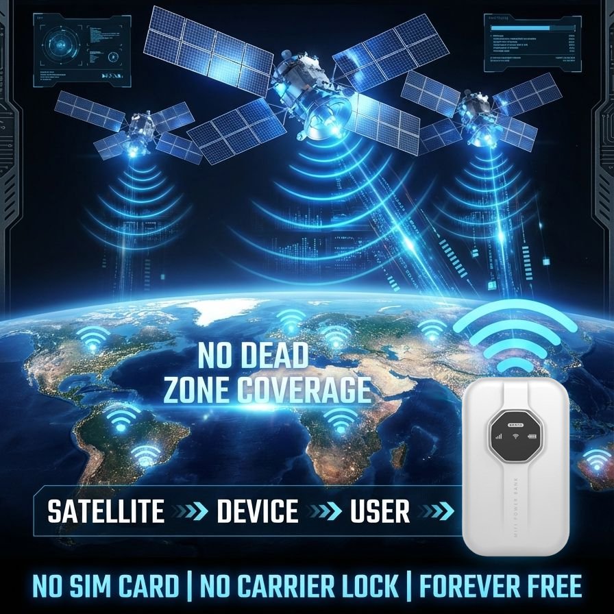 [Global Coverage, Free for Life] Boundless Portable Wi-Fi
