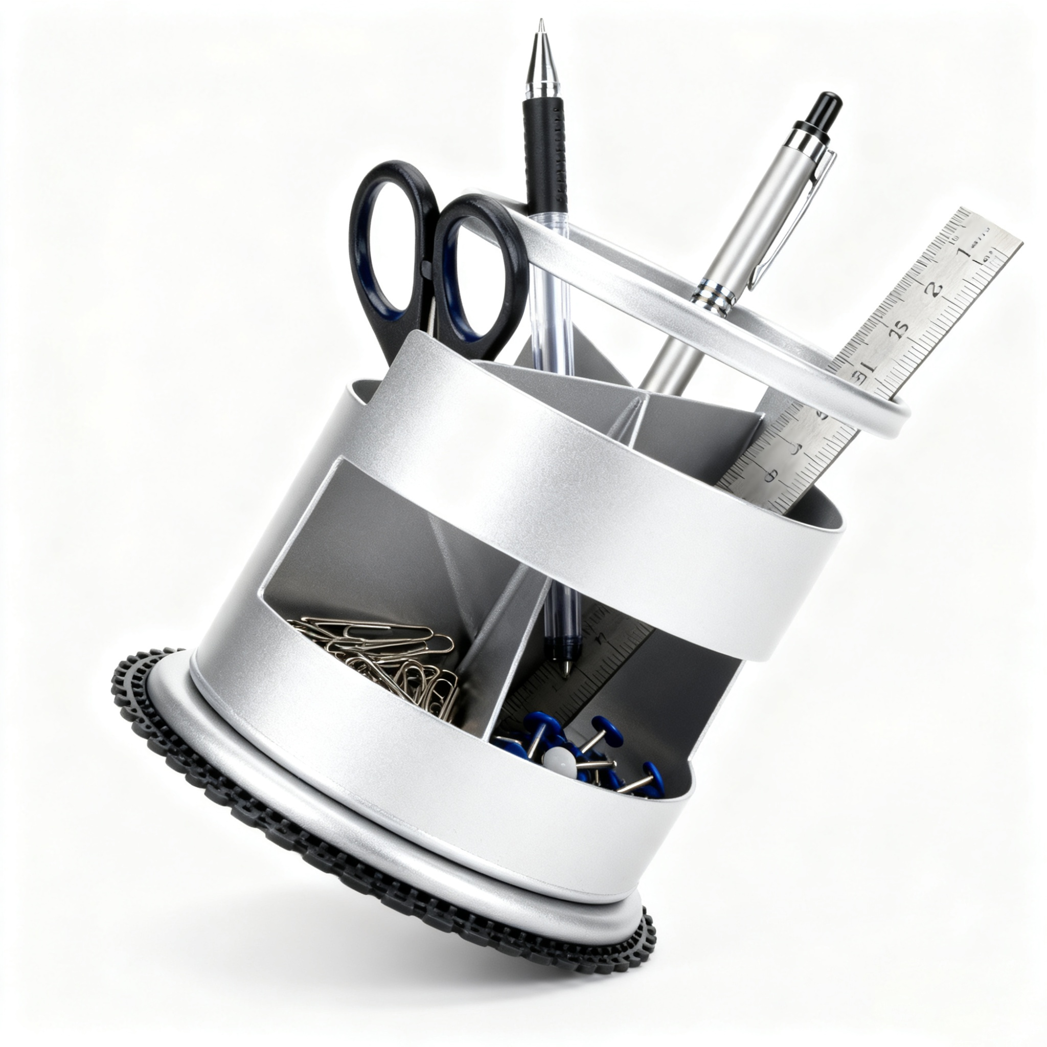 스테인리스 스틸 연필꽂이