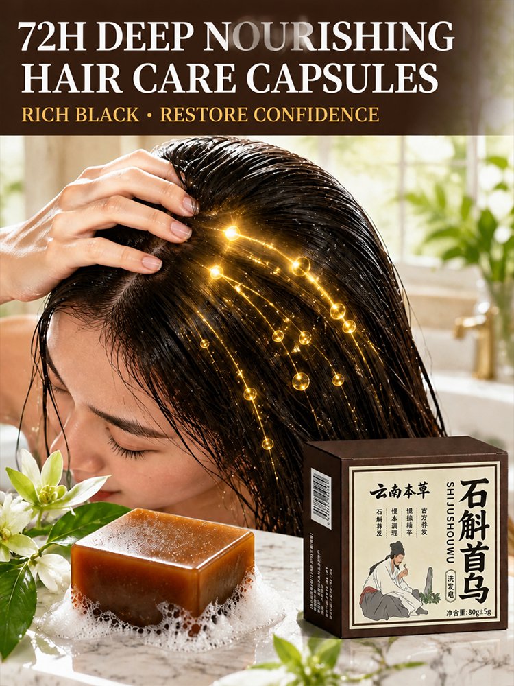 Dendrobium & Polygonum Nourishing Shampoo Bar