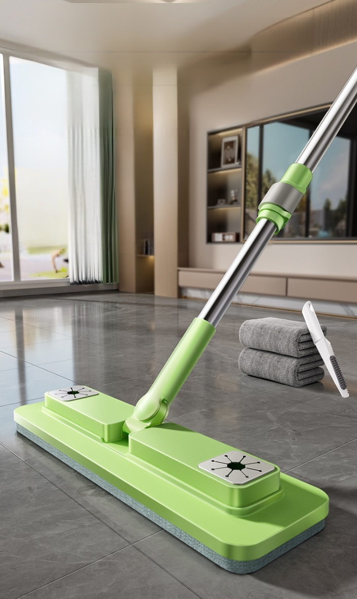 Small Mop Wet Dry Clip Disposable Cloth Mop for Home Cleaning