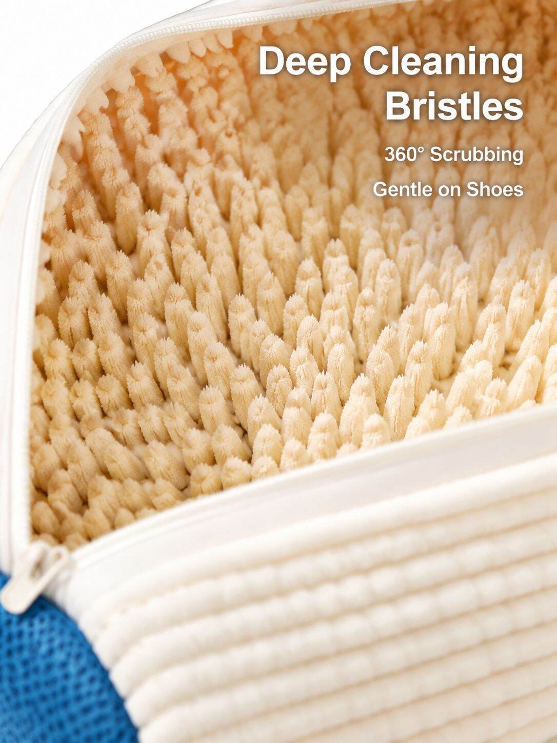 Multi-functional Shoe Cleaning Bag, Anti-deformation Laundry Brush, Dry Cleaning Dustproof Set