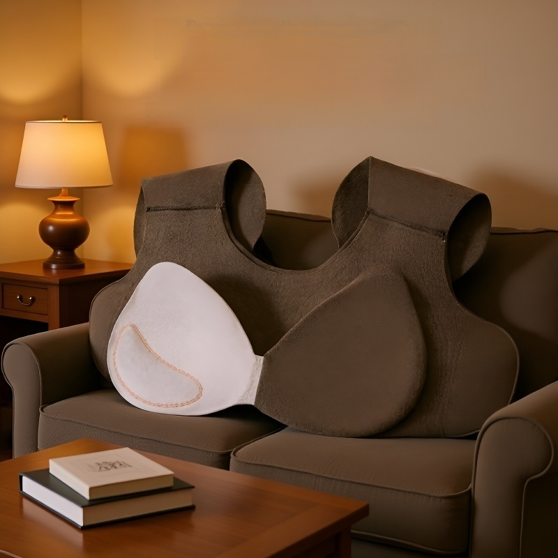 무흔 어깨패드 슬림 보온 조끼