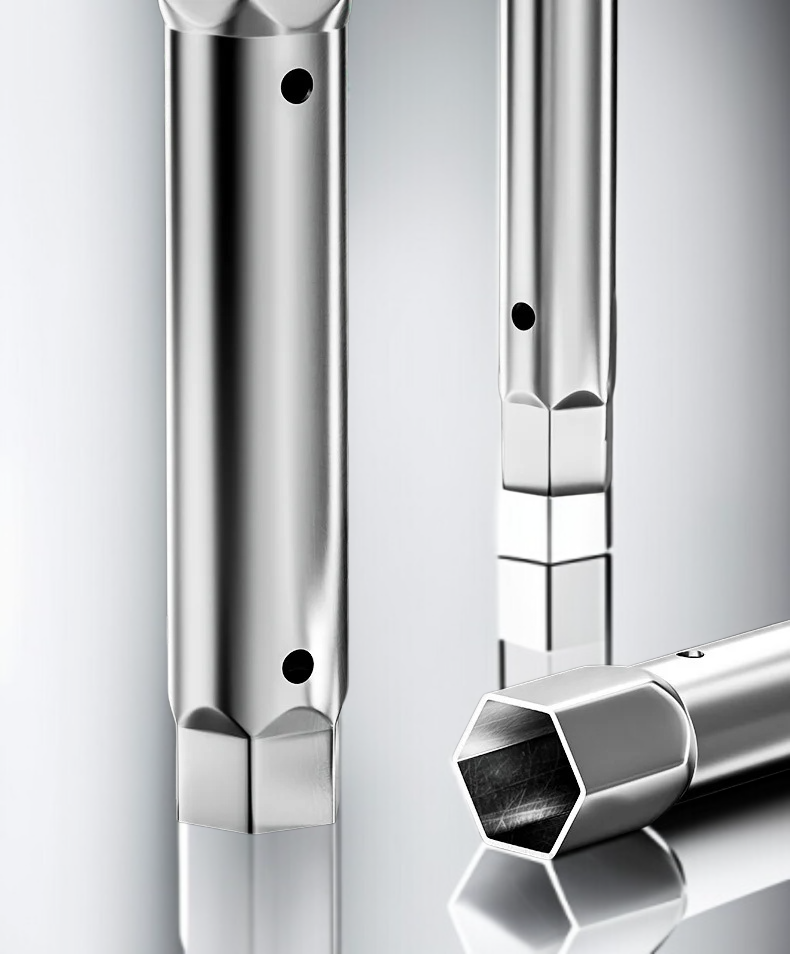 에너지 절약을 강조하는 렌치 사용 장면