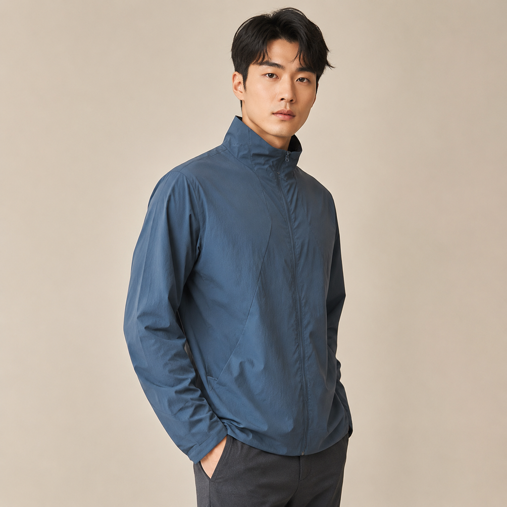 비즈니스 출퇴근용 얇은 방풍 방수 자켓