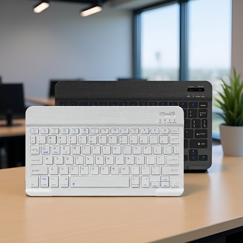 持ち運びに便利なワイヤレスキーボード