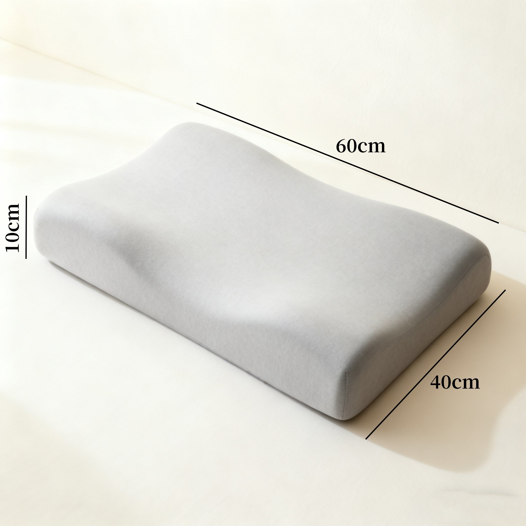 목 지지에 최적화된 라텍스 베개