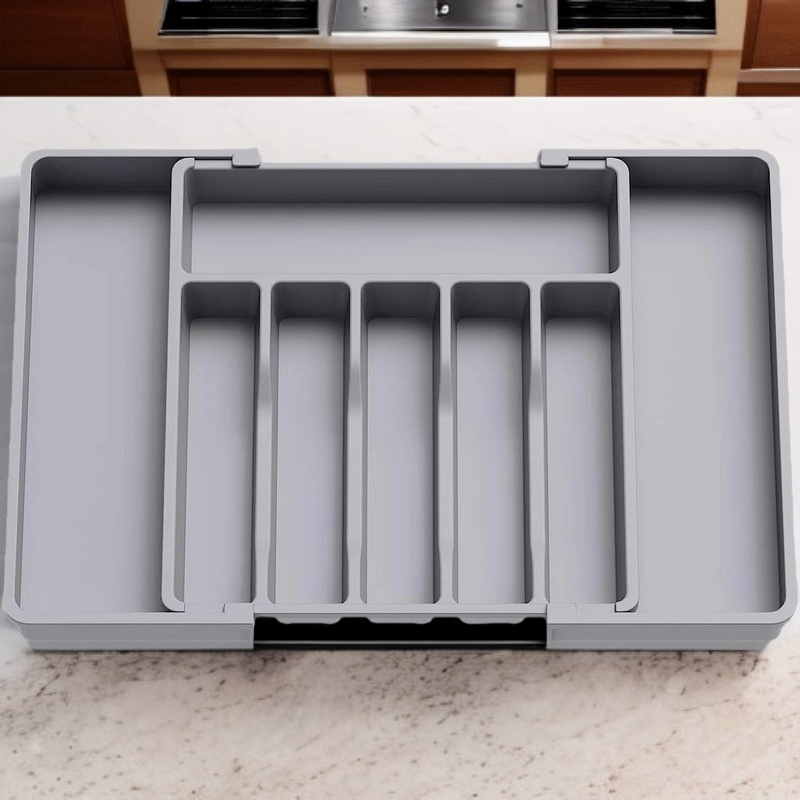 صندوق تخزين الأدوات الفضية