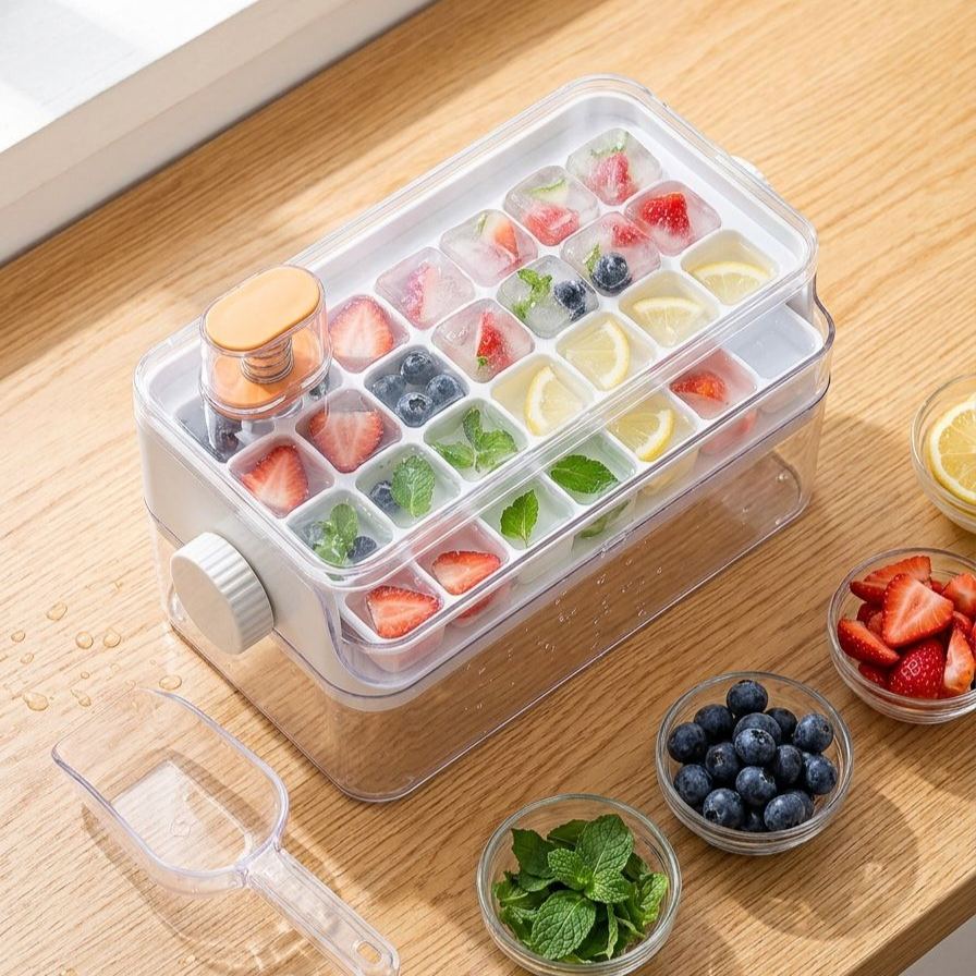 家庭用キッチンに最適な製氷皿