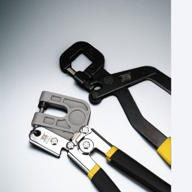 軽鋼製キール・プライヤー 合金鍛造工具穴あけリベット特殊ペンチ