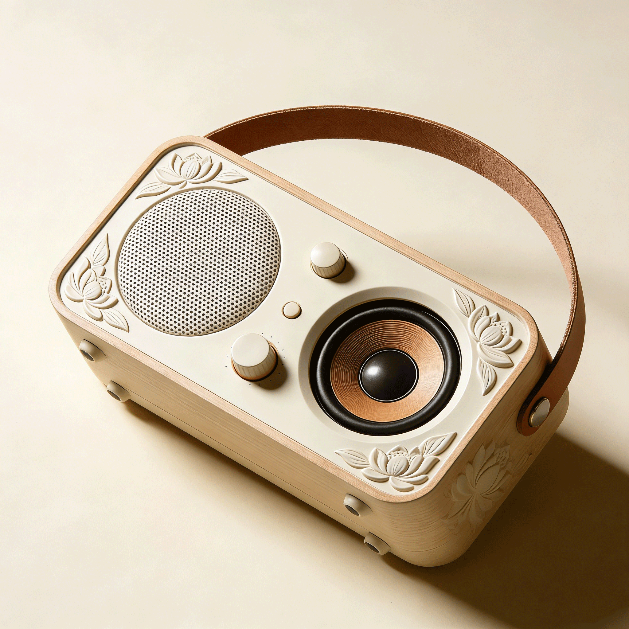 ลำโพงเสียงคุณภาพสูงลายศิลปะ