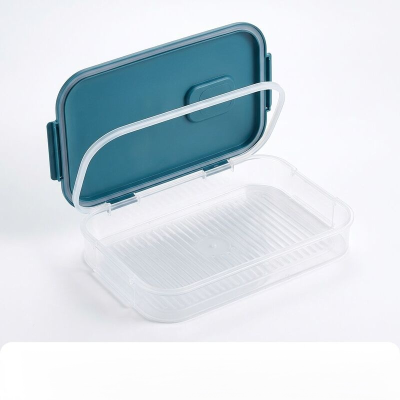 Large Capacity Sealed Crisper, Food-Grade Freezer Storage Box for Kitchen