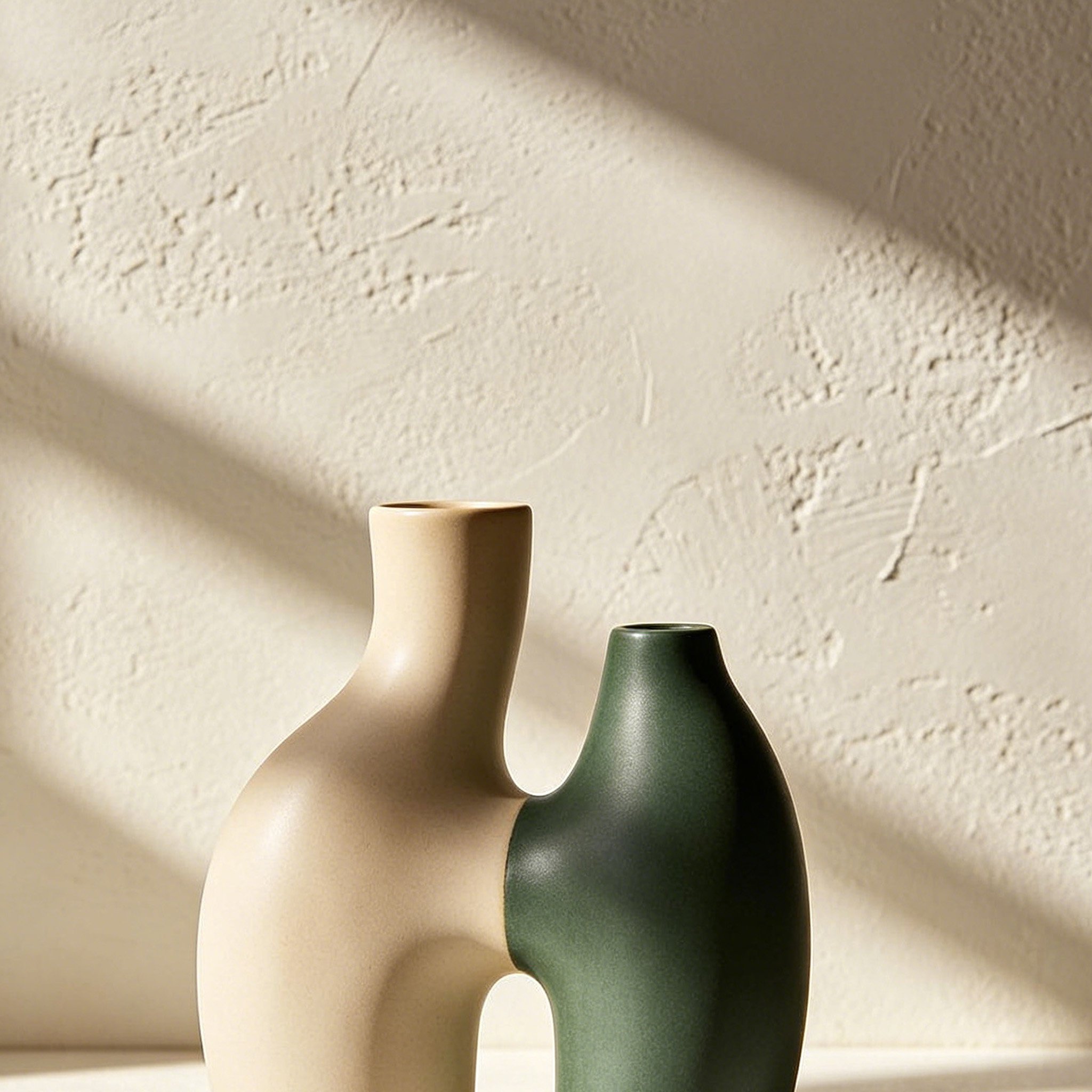 Creative resin desktop ornaments set of 2 on office desk