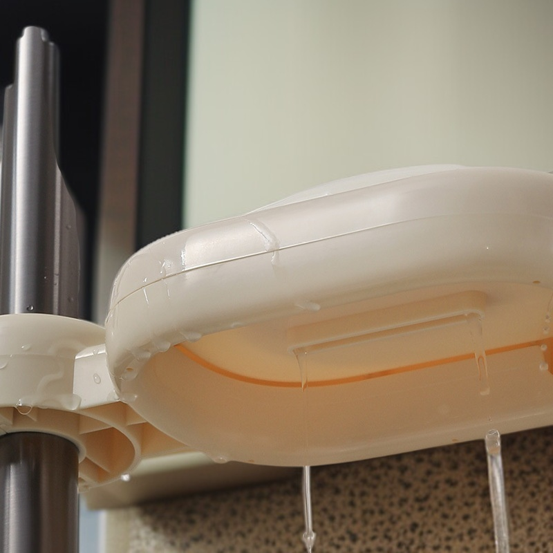 비누 상자 욕실 샤워 랙 비누 상자 펀치없는 배수 랙