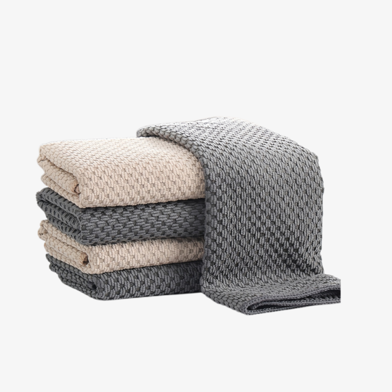 Paño de cocina grueso y duradero, gran absorción de aceite, fácil de lavar, no pierde fibras