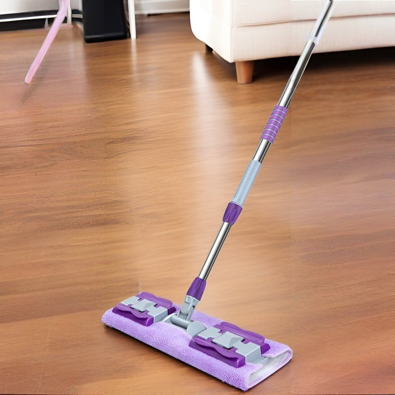 가정용 불량 플랫 밀대 10년 내구 건습 겸용 천 슬래브 밀대 깨끗한 나무 바닥 밀대