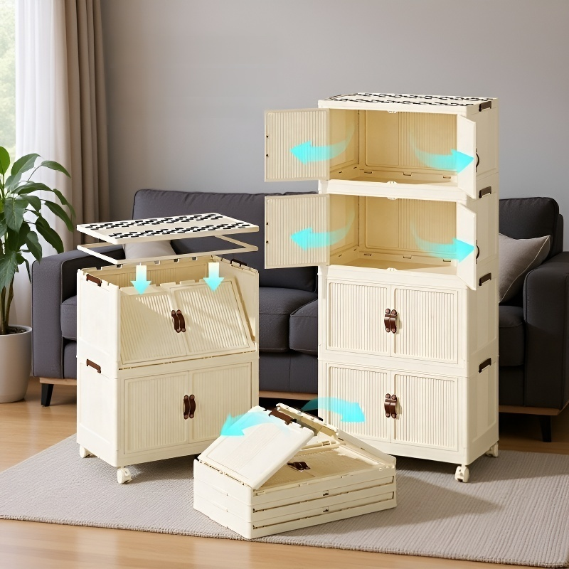 접이식 다층 대형 수납장