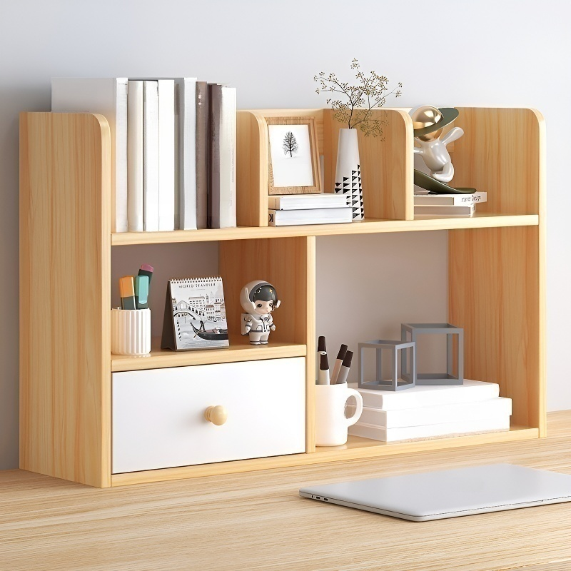 Multifunctional Desktop Organizer Shelf