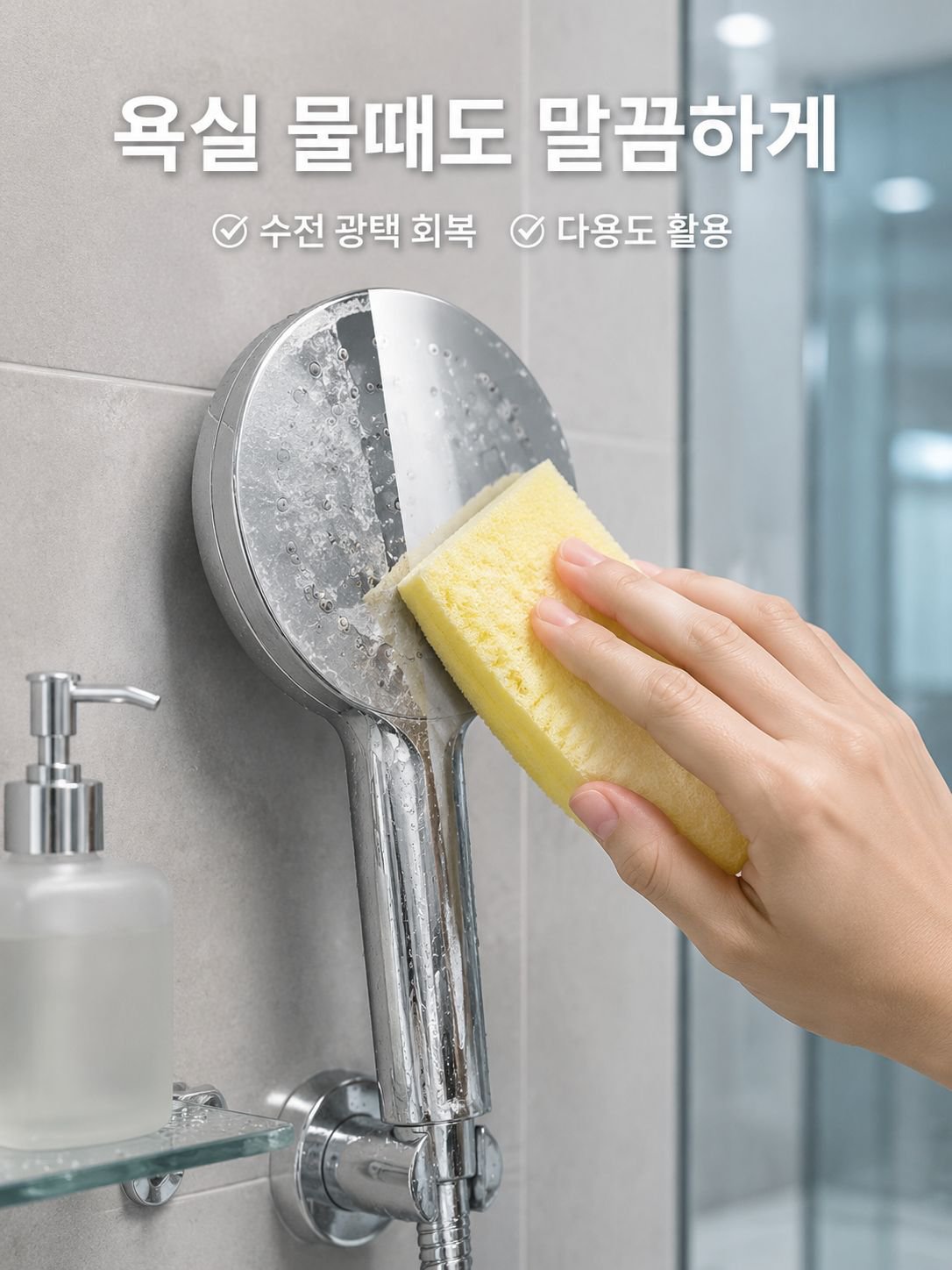 레몬산 강력 오염 제거 클리닝 스펀지