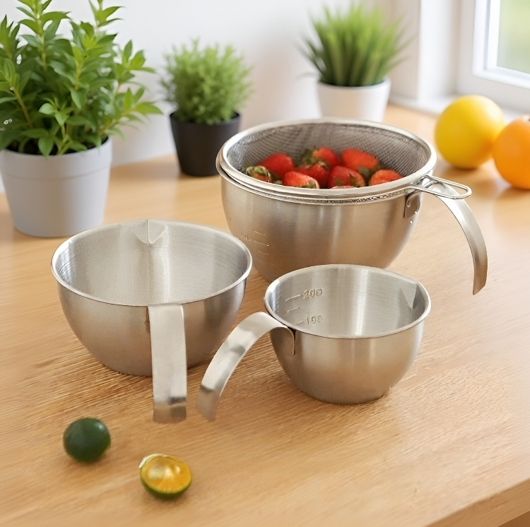 손잡이가 편리한 스테인리스 계란 거품기