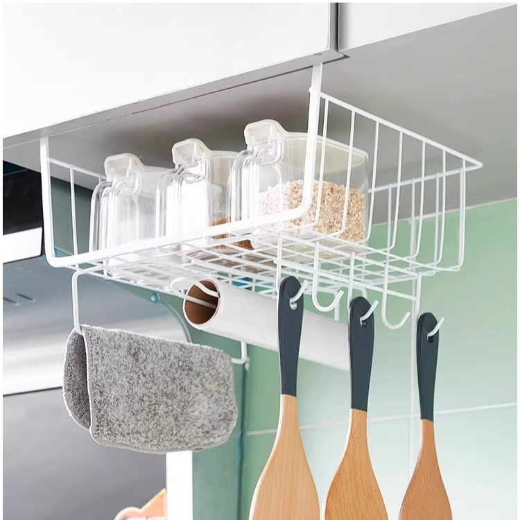 Estante colgante multifuncional para gabinete, organizador invertido