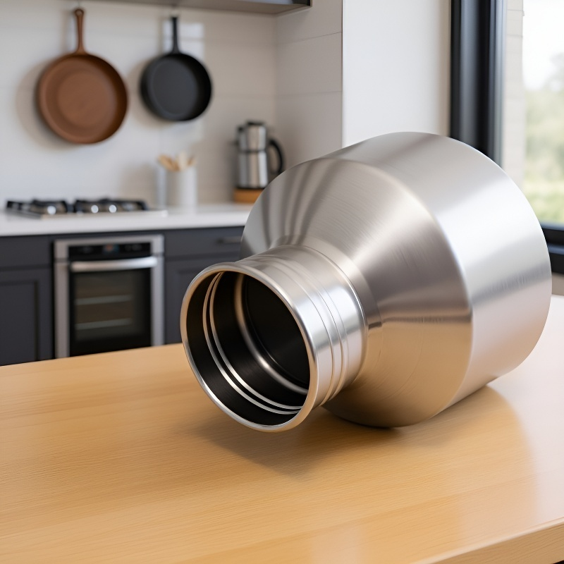 كأس ترمس سهل التنظيف من الفولاذ المقاوم للصدأ