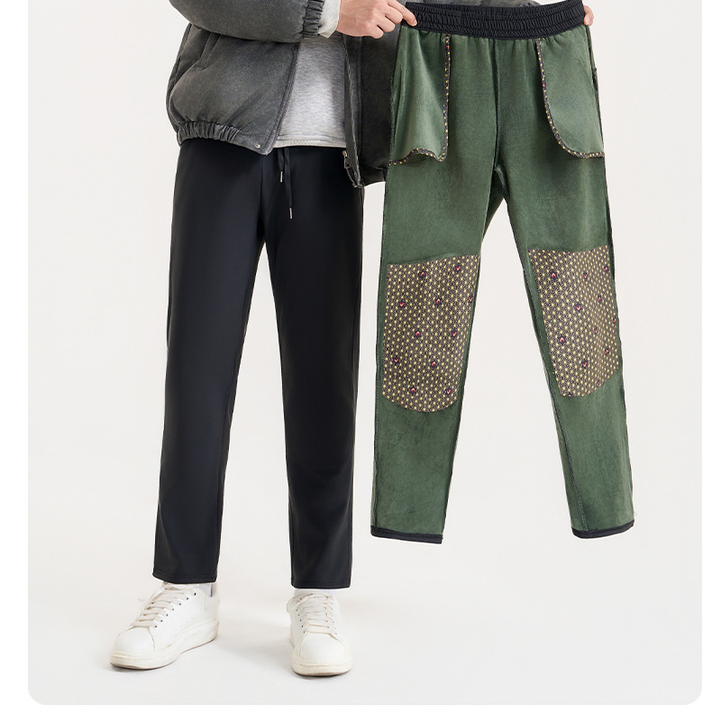 다양한 색상의 와이드 빅사이즈 팬츠