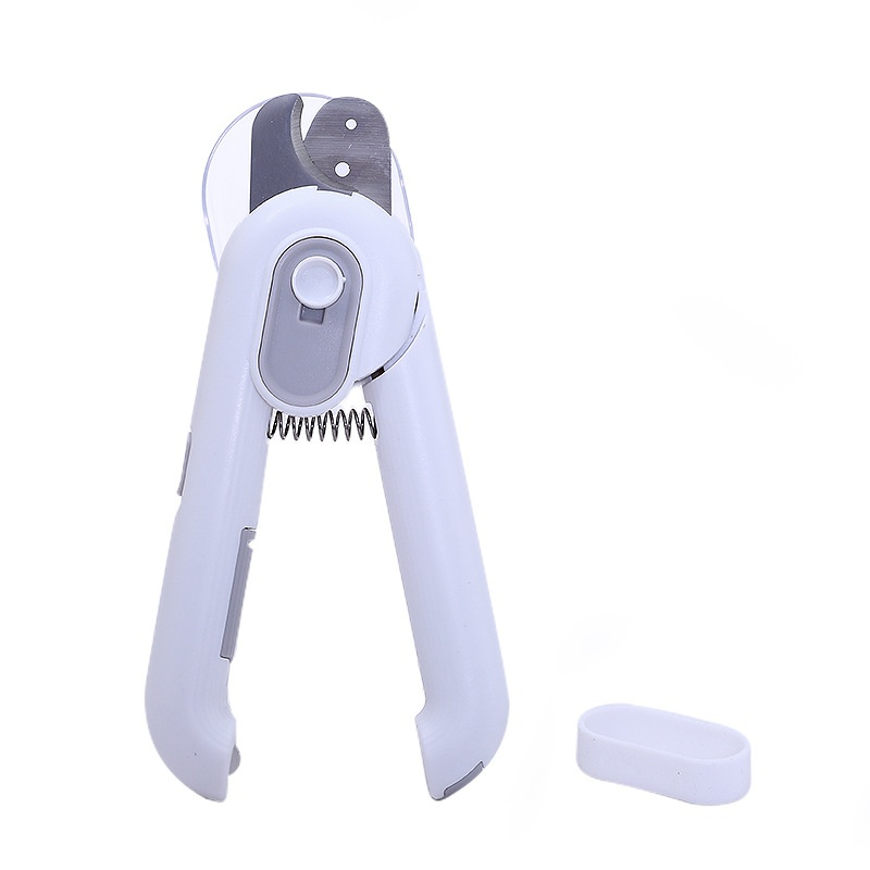 Cat nail clippers and file with light