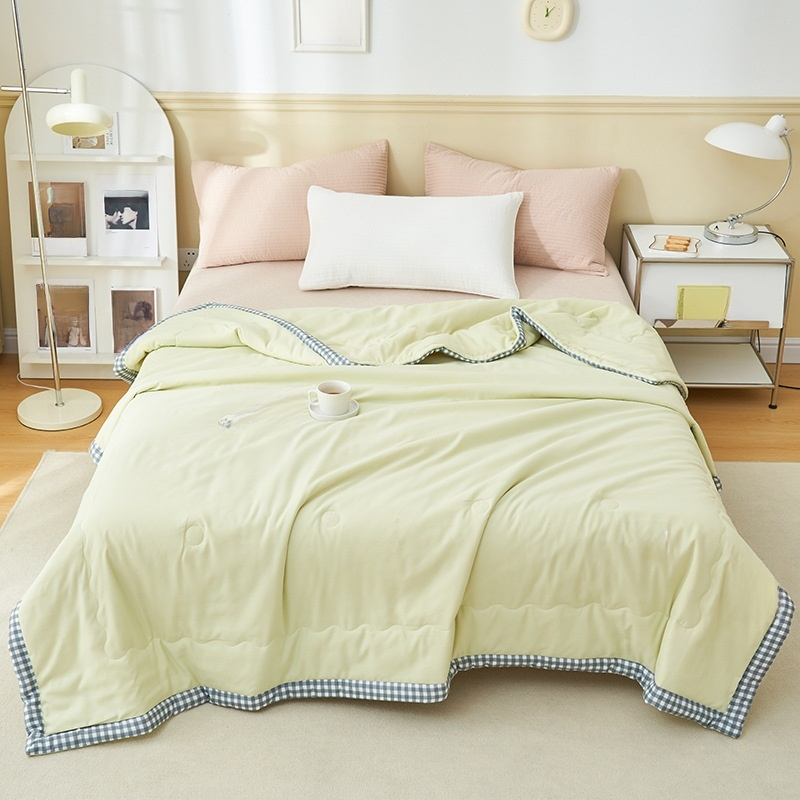 Manta fina para aire acondicionado de verano