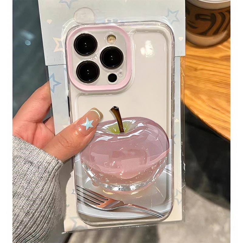 アップル16 Pro Max専用クリスタル耐衝撃保護ケース