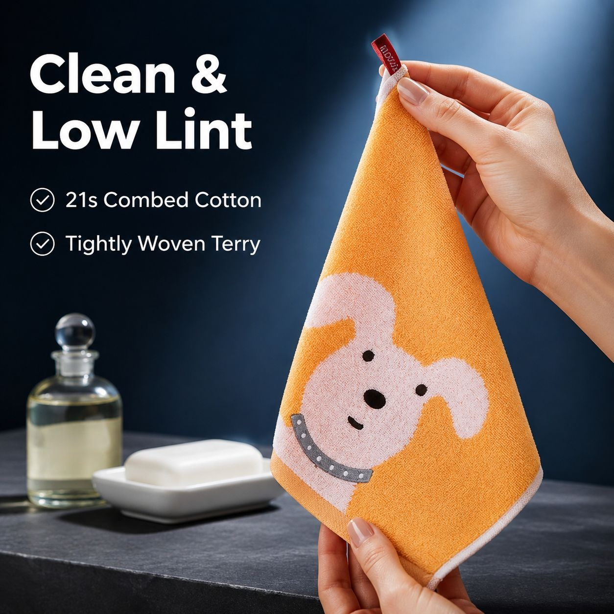Pure Cotton Household Baby & Kids Washcloth