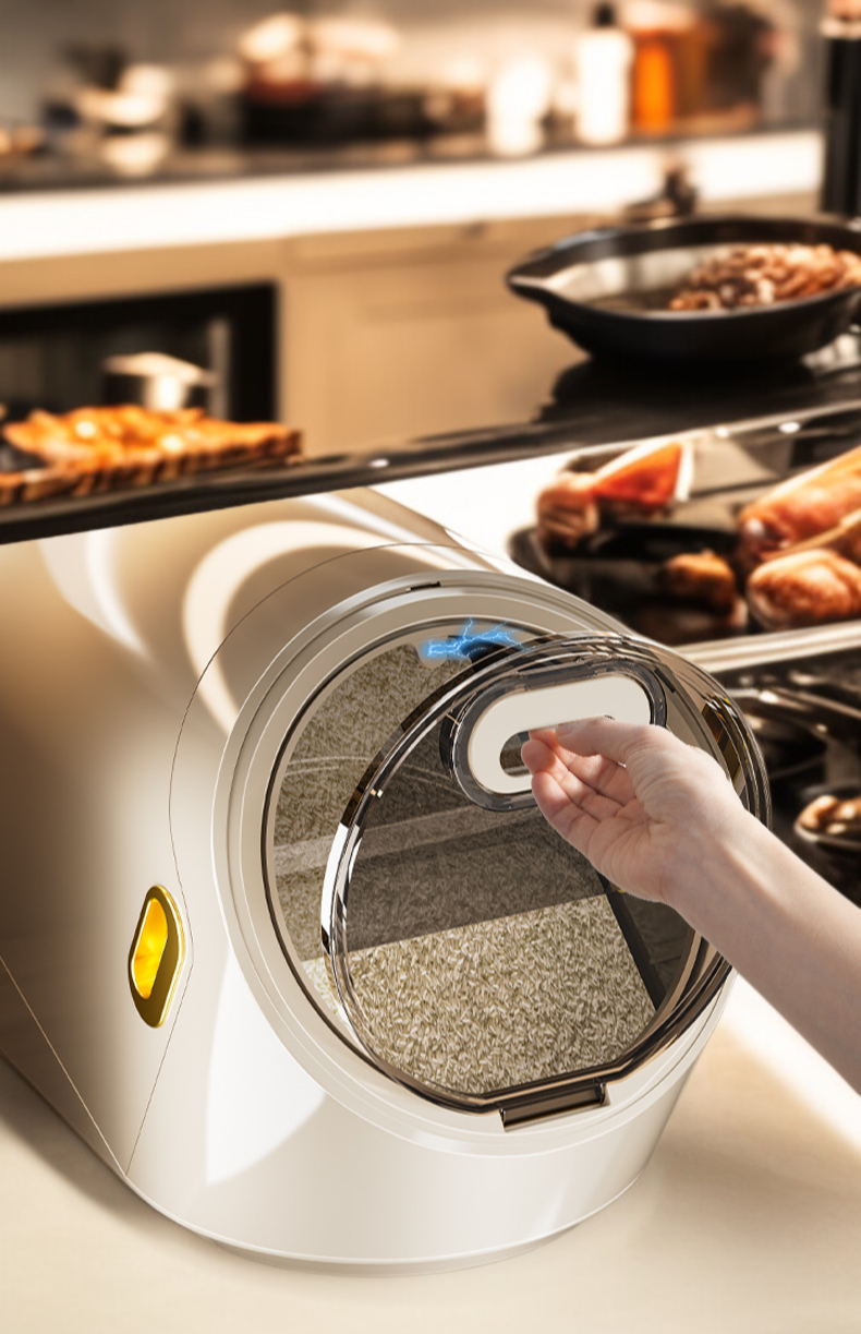 쌀통 쌀벌레 차단 설계