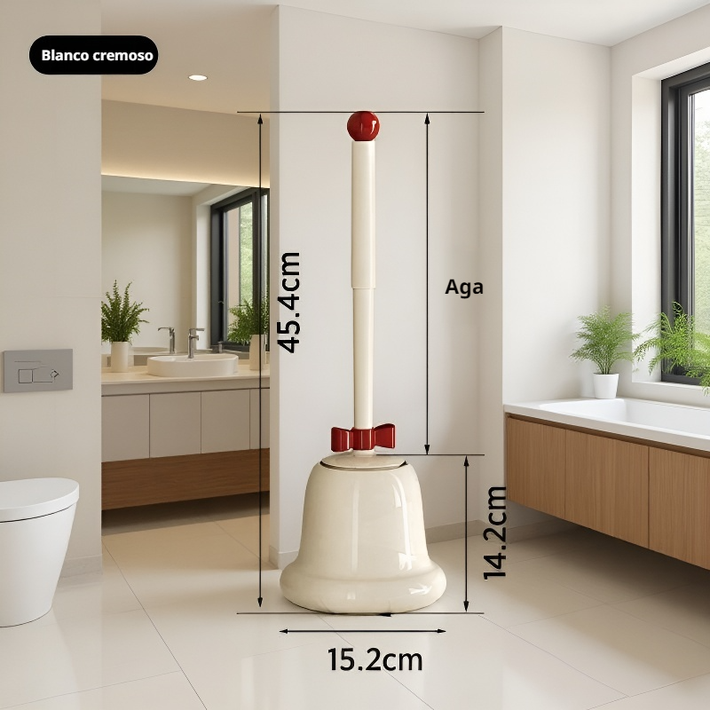  Cepillo de baño doméstico con mango largo para limpieza