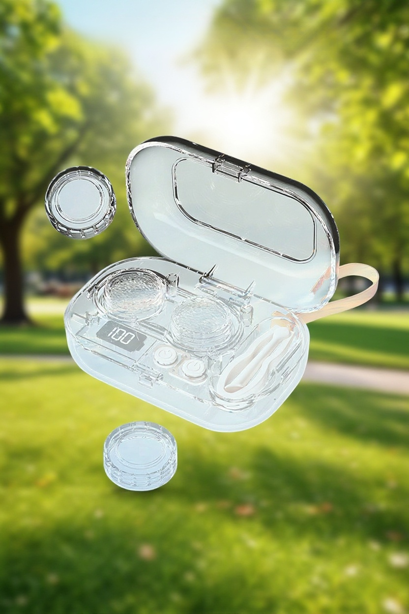 隱形眼鏡清洗器操作步驟教學