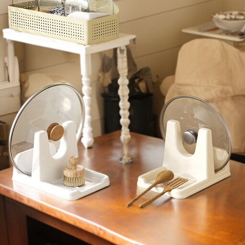 다용도 가정용 수납선반 주방 스탠드 거치대 물빠짐선반 다용도 도마수납선반 냄비뚜껑선반 냄비삽선반