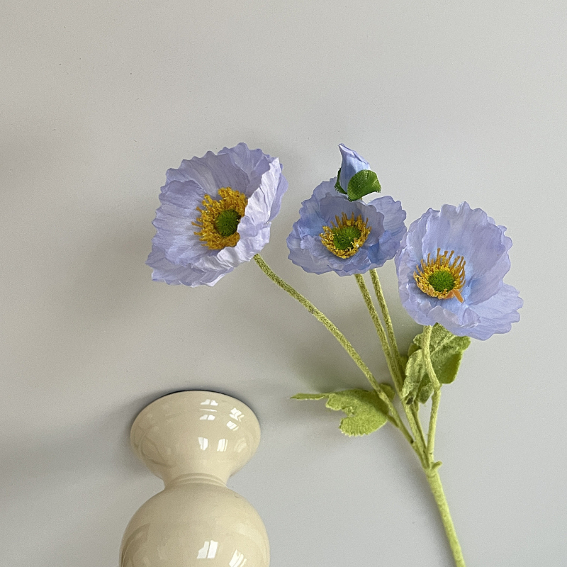 Artificial Poppy Plants