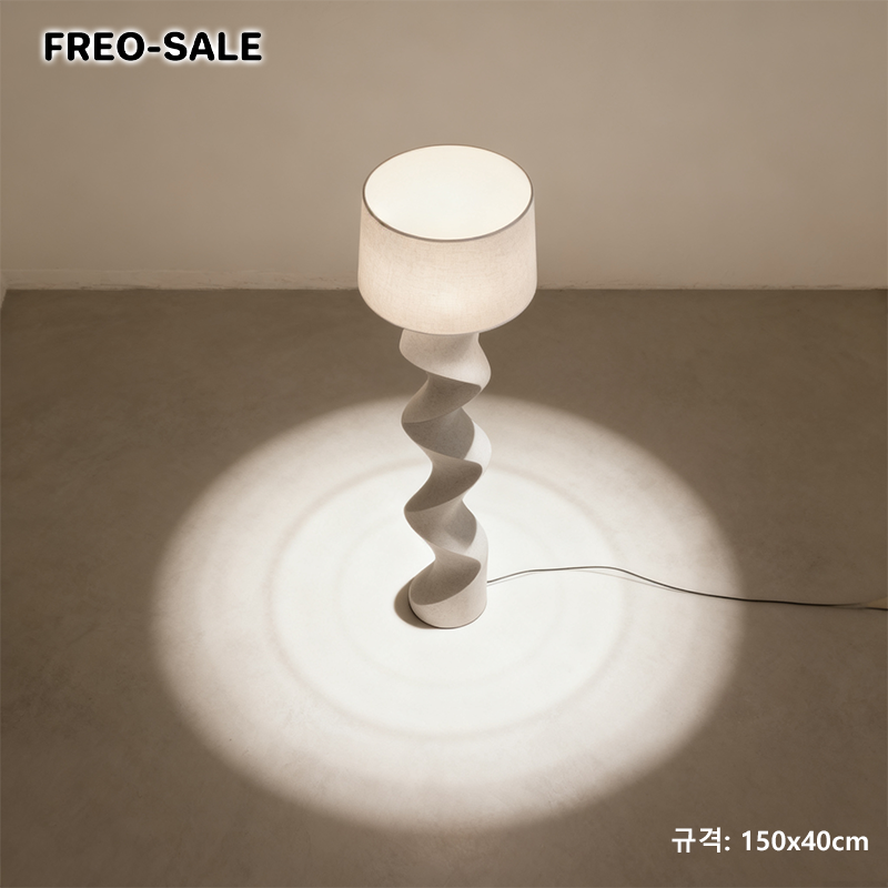 밝게 빛나는 LED 나선형 램프